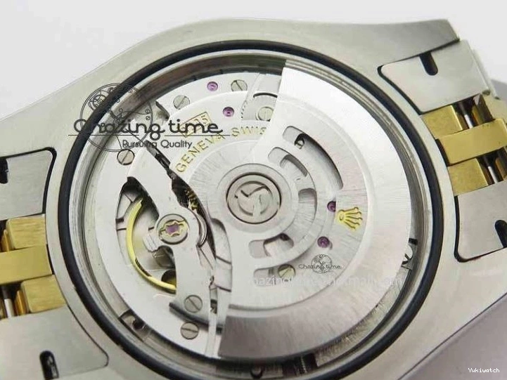 Roman YG Maker Black On Bracelet Edition A2813 BP Best 41mm DateJust SS Jubilee Dial II 0521